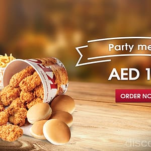 KFC Party Meal Fast Foods & Coffee Shops Shop Online at Dubai Offers