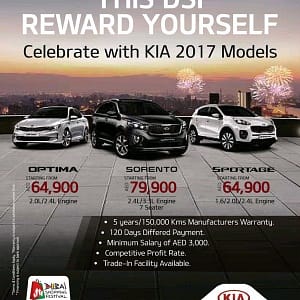 KIA DSF Offers Kia Shop Online at Dubai Offers