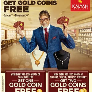 Kalyan Jewellers GET GOLD COINS FREE Promo Fashion & Jewelry Shop Online at Dubai Offers