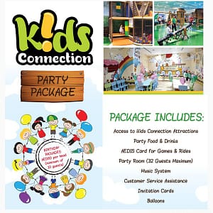 Kids Connection Party Package @ Wafi Mall Children Shop Online at Dubai Offers