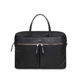 Knomo – Hanover Slim Briefcase 14 inch – Black Accessories Shop Online at Dubai Offers