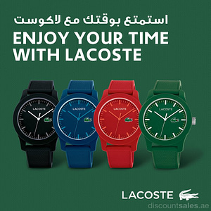 Lacoste Watch Special Offer City Centre Mirdif Shop Online at Dubai Offers