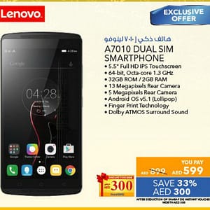 Lenovo A7010 (from 10th Aug 2016 Till Limited period) City Centre Al Shindagha Shop Online at Dubai Offers