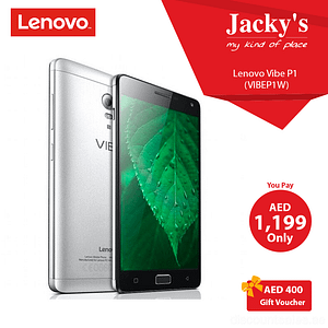 Lenovo Vibe P1 Exclusive Offer @ Jacky’s Electronics Shop Online at Dubai Offers