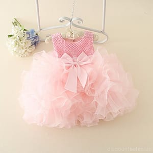 Light Pink Littile Girl Dress Baby Products Shop Online at Dubai Offers