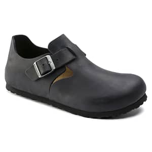 London Natural Leather Oiled Black Unisex Shoes Shop Online at Dubai Offers