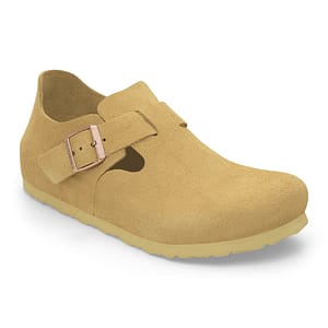 London Suede Leather Latte Cream Unisex Shoes Shop Online at Dubai Offers