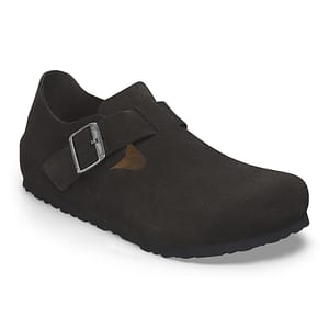 London Suede Leather black Unisex Shoes Shop Online at Dubai Offers