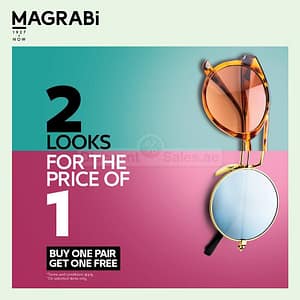 MAGRABi Buy One Pair Get One FREE Offer Arabian Center Shop Online at Dubai Offers