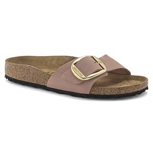 Madrid Big Buckle Natural Leather Nubuck Old Rose Female Female Shop Online at Dubai Offers