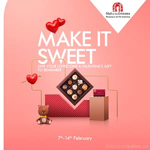 Mall of the Emirates Valentine’s Special Promo Food, Grocery & Dining Shop Online at Dubai Offers