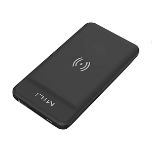 MiLi Power Magic II Wireless Fast Charging Power Bank (18W)-Blac Accessories Shop Online at Dubai Offers