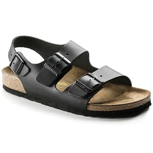 Milano Natural Leather Black Unisex Shoes Shop Online at Dubai Offers