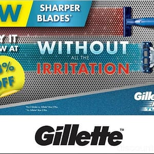 NEW Gillette Sharper Blades 30% OFF Beauty Care Shop Online at Dubai Offers