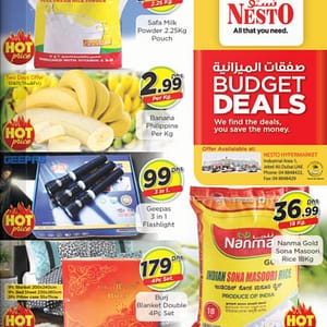 Nesto Hot Price Deals & Offers Food/Grocery Shop Online at Dubai Offers