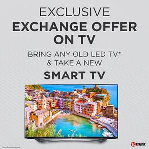 Now is the time to upgrade your old TV with EMAX Electronics Shop Online at Dubai Offers