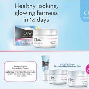 Olay Natural White Regimen Pack @ Choithrams Beauty Care Shop Online at Dubai Offers