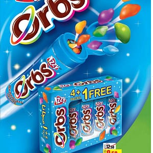 Orbs Chocolate 4+ 1FREE in LULU Food/Grocery Shop Online at Dubai Offers