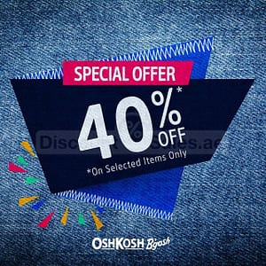 Oshkosh Bgosh Special Offer – 40% off Children Shop Online at Dubai Offers