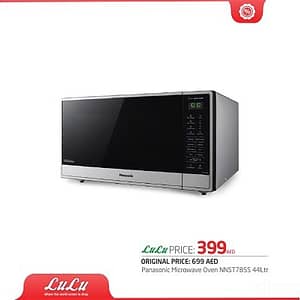 Panasonic Microwave Oven Special Offer Lulu Shop Online at Dubai Offers