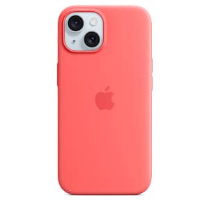 Phone 15 Silicone Case with MagSafe – Guava Accessories Shop Online at Dubai Offers