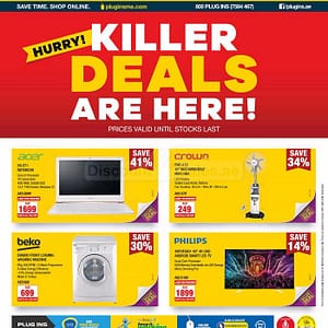 Plug-Ins 41% on Select Smartphones, Laptops, Home Appliances, LED TV’s etc Computers & Laptops Shop Online at Dubai Offers