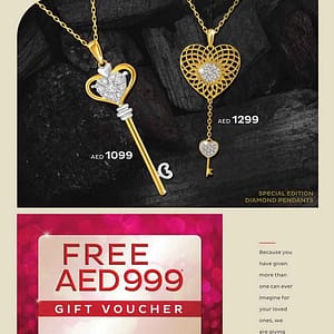 Pure Gold Jewellers Valentines Day Offers City Centre Mirdif Shop Online at Dubai Offers