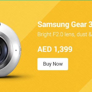 Samsung gear 360 by Plug ins Cameras & Accessories Shop Online at Dubai Offers