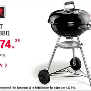 Save 25% OFF on Weber Compact Kettle BBQ Appliances Shop Online at Dubai Offers