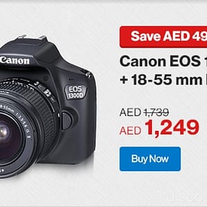 Save 28% ON Canon EOS 1300D Cameras & Accessories Shop Online at Dubai Offers