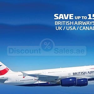 Save up to 15% off British Airways flights with Fitness First Beauty Care Shop Online at Dubai Offers 2