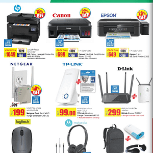 Save up to 28% Off on selected printers & other e-gadgets @ Lulu Computer Accessories Shop Online at Dubai Offers