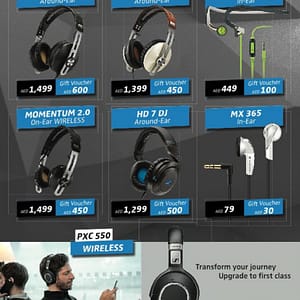 Sennheiser Headphone DSF Offer at Jumbo Al Ghurair Centre Shop Online at Dubai Offers