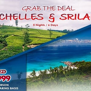 Seychelles and Sri Lanka Deals at Sharaf Travel till 31-Mar-2017 Holiday Packages Shop Online at Dubai Offers