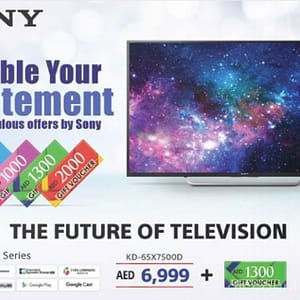 Sony Exclusive Offers @ Sharaf DG Appliances Shop Online at Dubai Offers