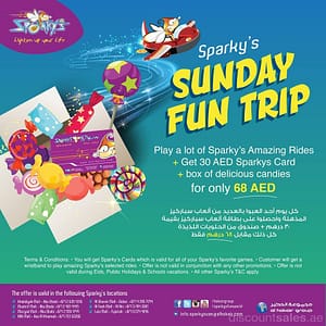 Sparky’s Sunday Fun Trip @ Al Ghurair Centre Children Shop Online at Dubai Offers