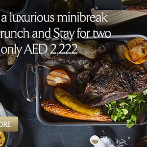 Stay & Brunch at the newly relaunched Jumeirah al Qasr Food, Grocery & Dining Shop Online at Dubai Offers