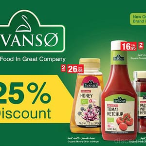 Svanso 25% Discount Offer at Emirates Coop Emirates Cooperative Society Shop Online at Dubai Offers