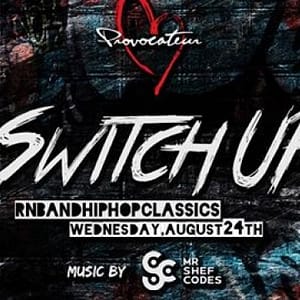 Switch Up Wednesdays – Mr Shef Codes (Wednesday 24th August 2016) Event & Shows Tickets Shop Online at Dubai Offers