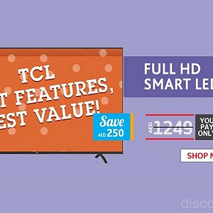 TCL 43 Inches FHD Smart TV Special Offer (16 Oct 2016) Electronics Shop Online at Dubai Offers