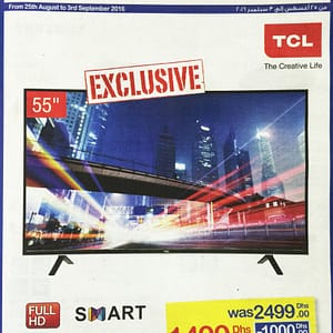 TCL Smart TV Exclucive offer in Carrefour (Offer Start in 25 Aug to 3rd Sept 2016) Al Ghurair Centre Shop Online at Dubai Offers