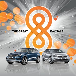 The Great 8 Day Sale at Volkswagen Volkswagen Shop Online at Dubai Offers 2