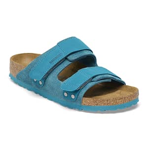 Uji Nubuck Leather/Suede Deep Turquoise Unisex Shoes Shop Online at Dubai Offers