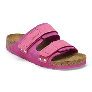 Uji Nubuck Leather/Suede Modern Suede Fuchsia Tulip Unisex Shoes Shop Online at Dubai Offers