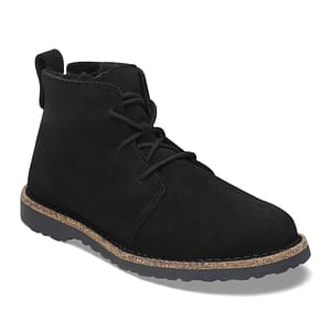 Uppsala Mid Shearling Suede Leather black Female Female Shop Online at Dubai Offers