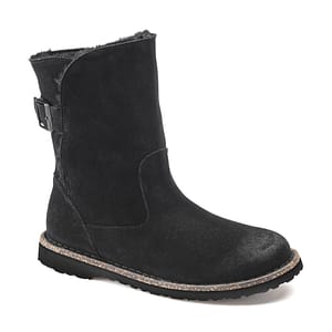 Uppsala Shearling Suede Leather black Female Female Shop Online at Dubai Offers