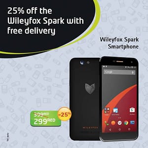 Wileyfox Spark Smartphone Special Offer @ Etisalat Electronics Shop Online at Dubai Offers