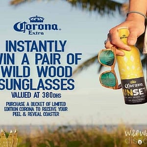 Win A Pair of Wild Wood Sunglasses Drinks & Beverages Shop Online at Dubai Offers