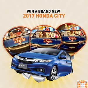 Win a Honda City at Axiom Al Ghurair Centre Shop Online at Dubai Offers