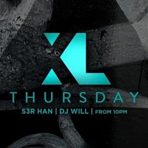 XL Thursday with DJs S3r-han and Will (Thursday 25th Aug 2016) Event & Shows Tickets Shop Online at Dubai Offers